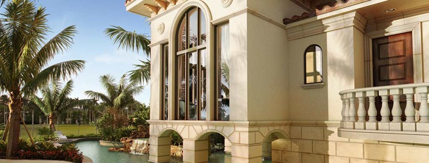 Naples, Florida 3D Rendering Residential Luxury Home